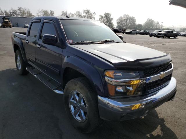 1GCHSDFEXC8101334 - 2012 CHEVROLET COLORADO L BLUE photo 1