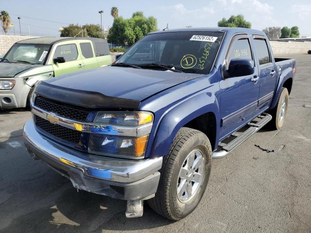 1GCHSDFEXC8101334 - 2012 CHEVROLET COLORADO L BLUE photo 2