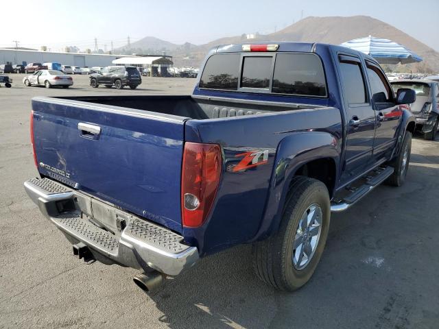 1GCHSDFEXC8101334 - 2012 CHEVROLET COLORADO L BLUE photo 4