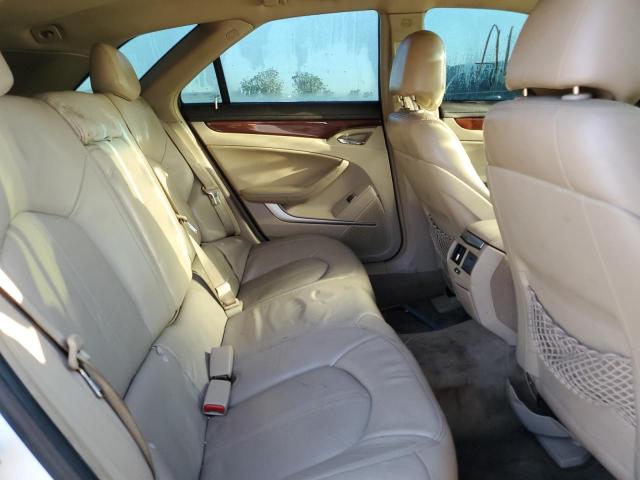 1G6DJ8EV0A0111069 - 2010 CADILLAC CTS PERFOR თეთრი ფოტო 6