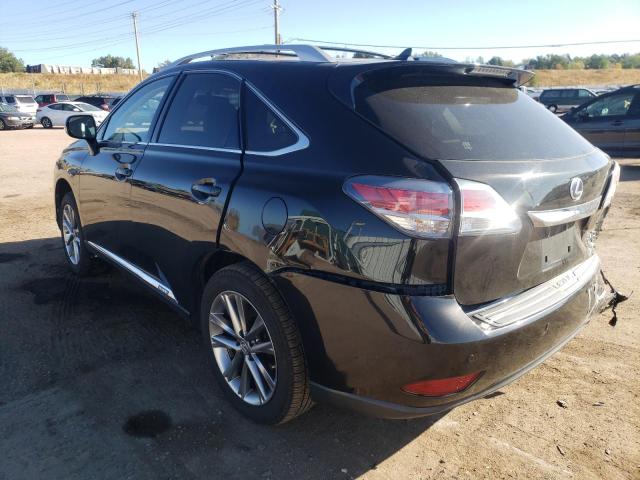 JTJBC1BA0D2056779 - 2013 LEXUS RX 450 BLACK photo 3