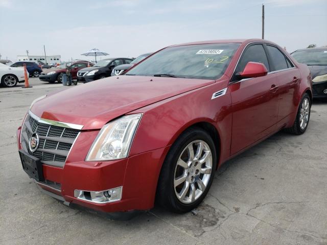 1G6DV57V590154561 - 2009 CADILLAC CTS HI FEA RED photo 2