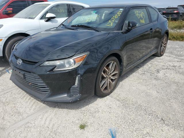JTKJF5C77F3089493 - 2015 TOYOTA SCION TC BLACK photo 2