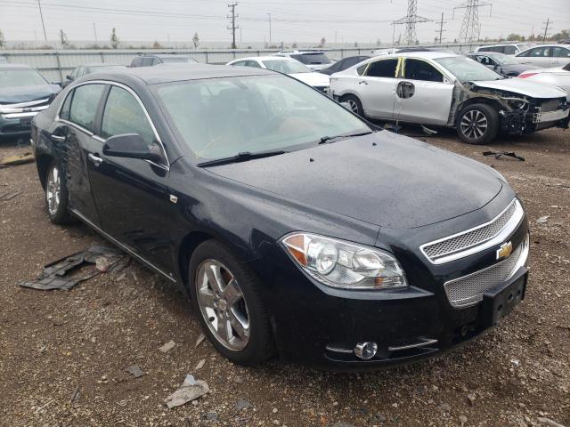 1G1ZK57B18F265341 - 2008 CHEVROLET MALIBU LTZ შავი ფოტო 1