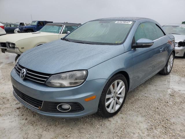 WVWBW8AH0EV001167 - 2014 VOLKSWAGEN EOS KOMFOR 蓝色 照片 2