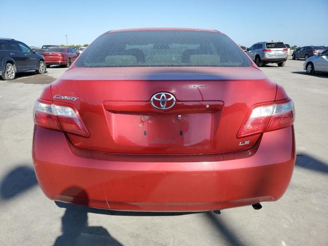 4T4BE46K48R025502 - 2008 TOYOTA CAMRY CE RED photo 6