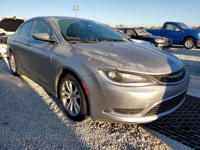 1C3CCCAB7FN728341 - 2015 CHRYSLER 200 LIMITE SILVER photo 1