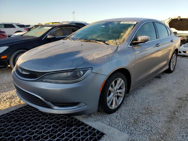 1C3CCCAB7FN728341 - 2015 CHRYSLER 200 LIMITE SILVER photo 2