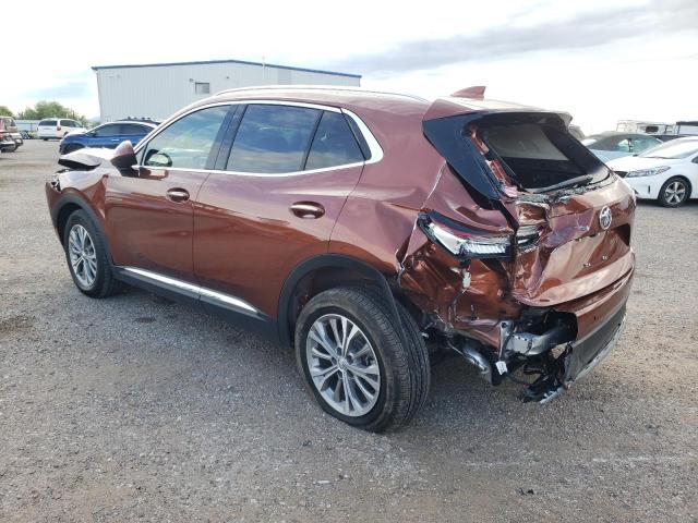 LRBAZLR47ND108972 - 2022 BUICK ENVISION P ORANGE photo 3