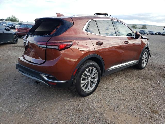 LRBAZLR47ND108972 - 2022 BUICK ENVISION P ORANGE photo 4