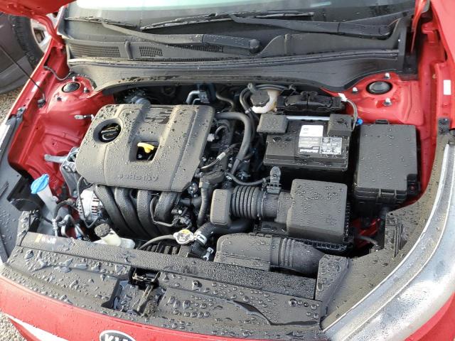 3KPF24AD1LE187385 - 2020 KIA FORTE FE RED photo 7