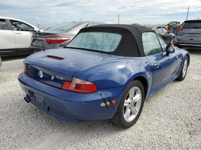 4USCH9342YLF85275 - 2000 BMW Z3 2.3 BLUE photo 4