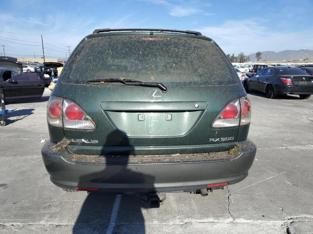 JTJHF10UX10200280 - 2001 LEXUS RX 300 GREEN photo 6