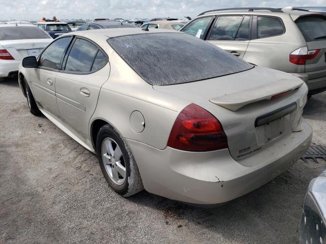 2G2WP552481167964 - 2008 PONTIAC GRAND PRIX ბეჟი ფოტო 3