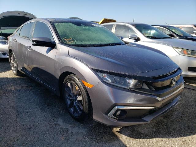 19XFC1F76ME007401 - 2021 HONDA CIVIC EXL Boz foto 1