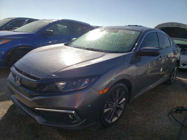 19XFC1F76ME007401 - 2021 HONDA CIVIC EXL Boz foto 2