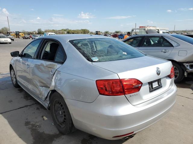 3VW2K7AJ2EM333711 - 2014 VOLKSWAGEN JETTA BASE 银色 照片 3