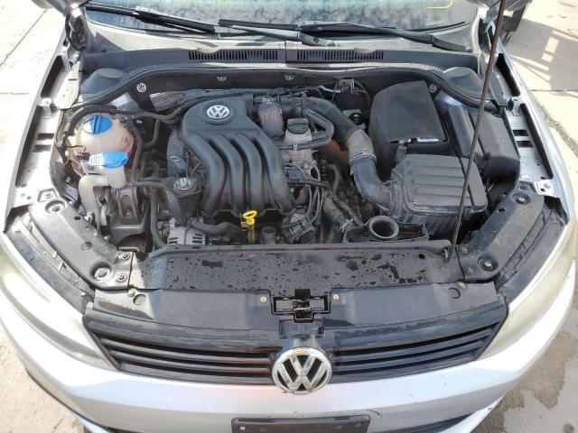 3VW2K7AJ2EM333711 - 2014 VOLKSWAGEN JETTA BASE 银色 照片 7
