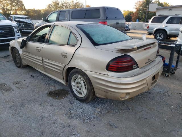 1G2NF52T61C214584 - 2001 PONTIAC GRAND AM S GOLD photo 3