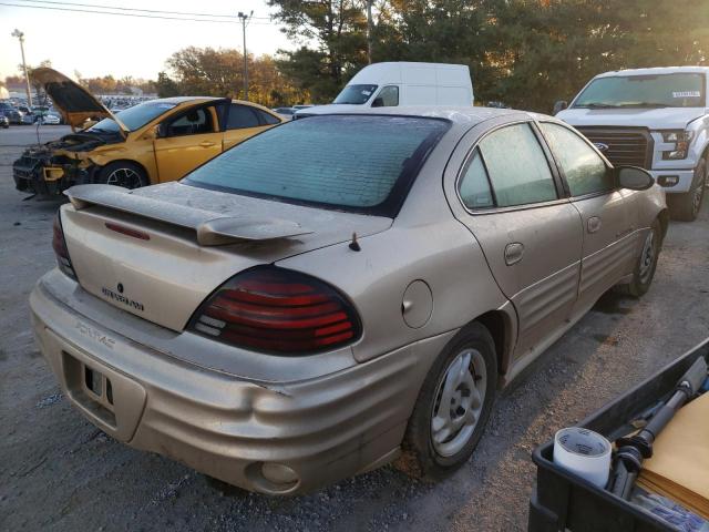 1G2NF52T61C214584 - 2001 PONTIAC GRAND AM S GOLD photo 4