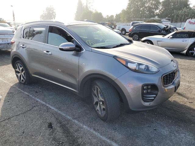 KNDPRCA67H7253697 - 2017 KIA SPORTAGE S GRAY photo 1