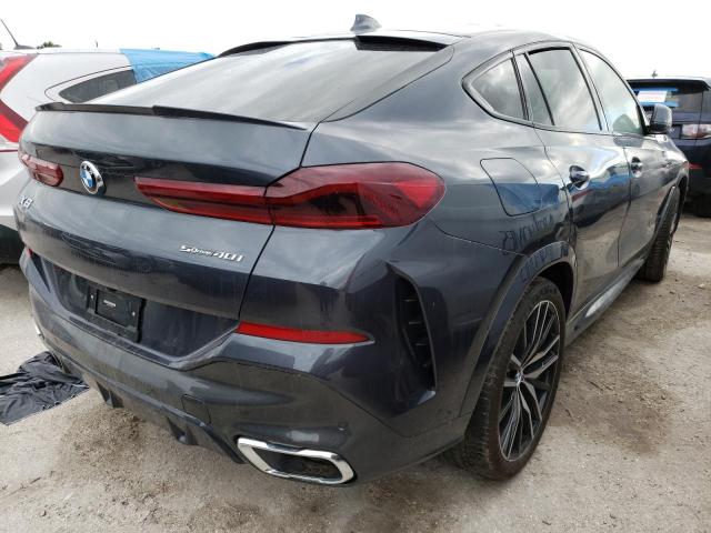 5UXCY4C05L9C49842 - 2020 BMW X6 SDRIVE CHARCOAL photo 4