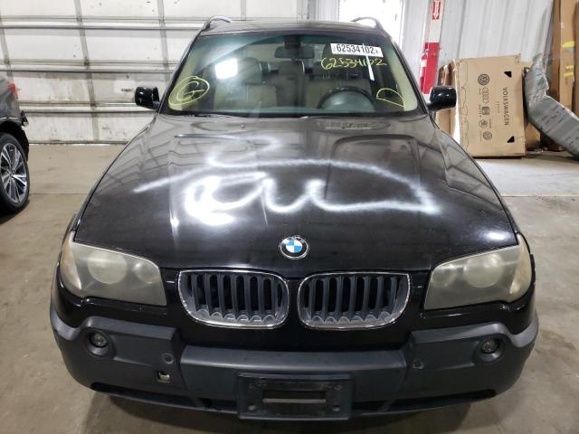 WBXPA73424WC38220 - 2004 BMW X3 2.5I BLACK photo 9