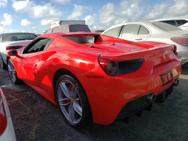 ZFF80AMA7J0228897 - 2018 FERRARI 488 SPIDER RED photo 3