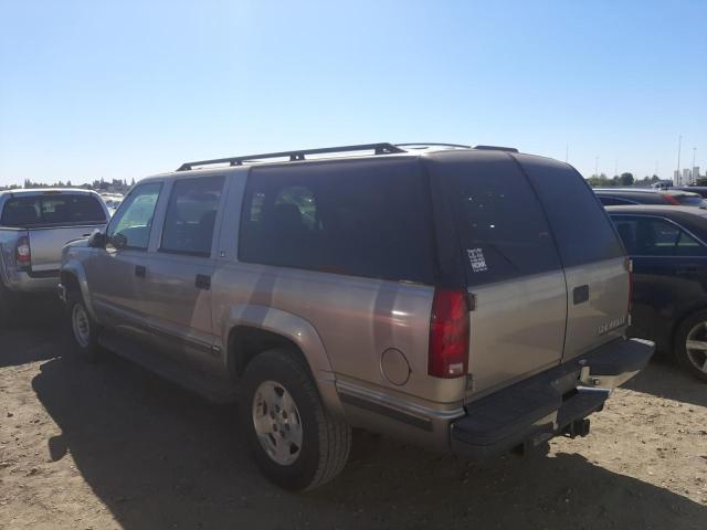 1GNFK16R3WJ364942 - 1998 CHEVROLET SUBURBAN K TAN photo 3