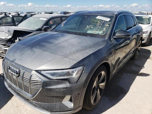 WA1VAAGEXKB007114 - 2019 AUDI E-TRON PRE GRAY photo 2