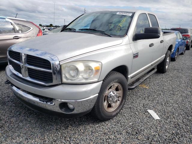 3D7KR28A67G849830 - 2007 DODGE RAM 2500 S SILVER photo 2