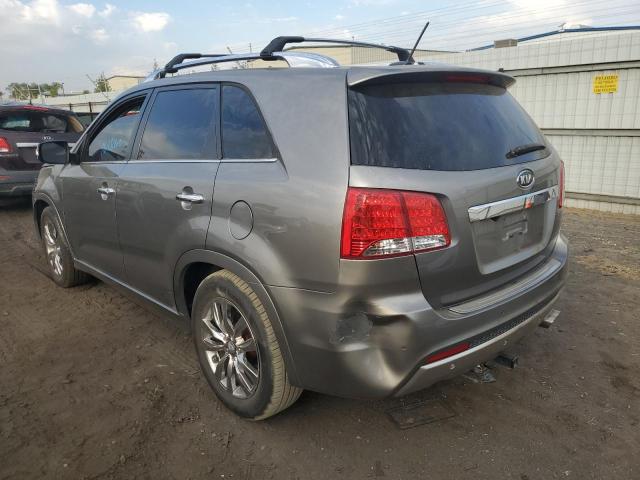 5XYKW4A23CG284169 - 2012 KIA SORENTO SX GRAY photo 3