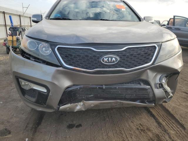 5XYKW4A23CG284169 - 2012 KIA SORENTO SX GRAY photo 9