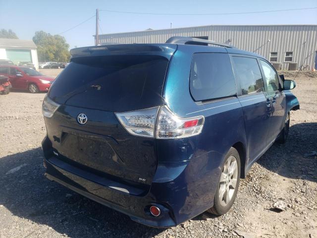 5TDXK3DC1BS044930 - 2011 TOYOTA SIENNA SPO TEAL photo 4