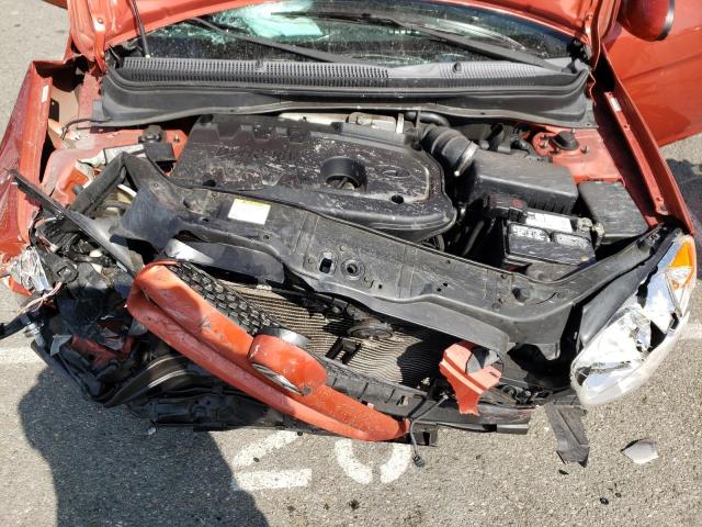 KMHCM36C18U073575 - 2008 HYUNDAI ACCENT RED photo 7