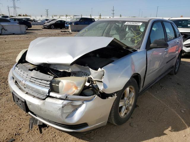 1G1ZT62835F124796 - 2005 CHEVROLET MALIBU MAX SILVER photo 2