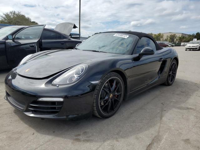 WP0CB2A82DS132503 - 2013 PORSCHE BOXSTER S BLACK photo 2