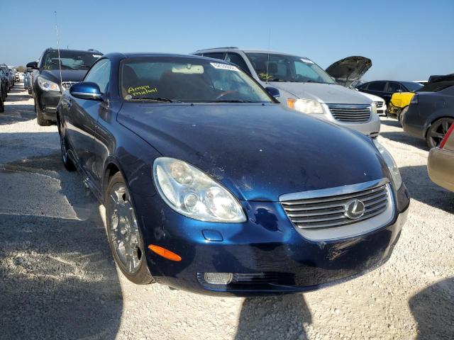 JTHFN48Y840054969 - 2004 LEXUS SC 430 BLUE photo 1