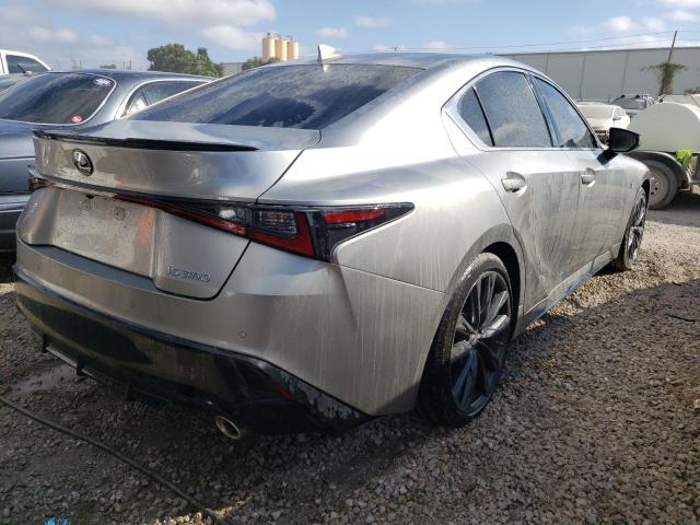 JTHGZ1B22N5054580 - 2022 LEXUS IS 350 F-S SILVER photo 4