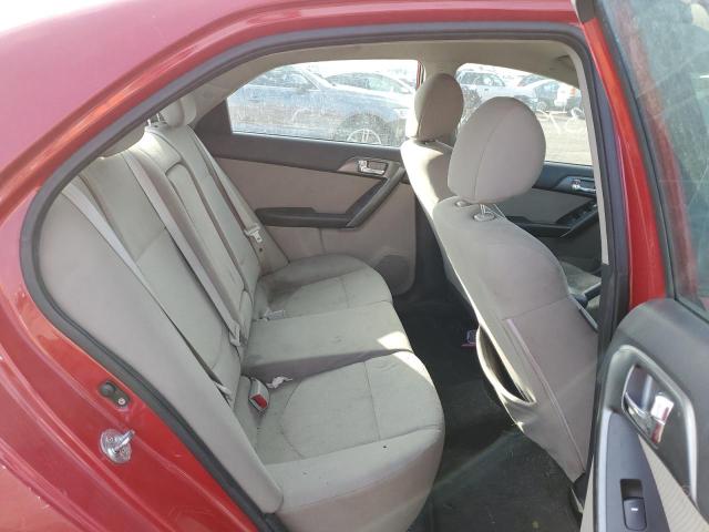 KNAFU4A20D5704663 - 2013 KIA FORTE EX RED photo 6