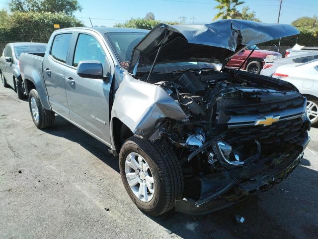1GCGSCEA2N1178120 - 2022 CHEVROLET COLORADO L GRAY photo 1