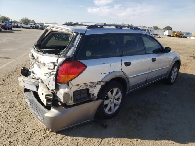 4S4BP61C876319360 - 2007 SUBARU LEGACY OUT SILVER photo 4