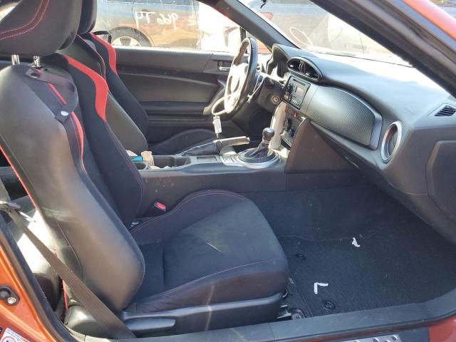 JF1ZNAA13D2719667 - 2013 TOYOTA SCION FR-S ORANGE photo 5