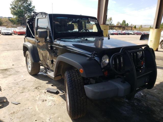 1C4AJWAG4CL280234 - 2012 JEEP WRANGLER S BLACK photo 1