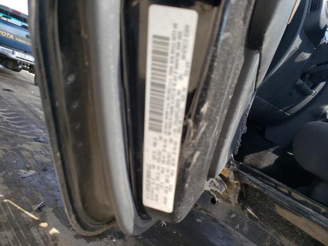 1C4AJWAG4CL280234 - 2012 JEEP WRANGLER S BLACK photo 10