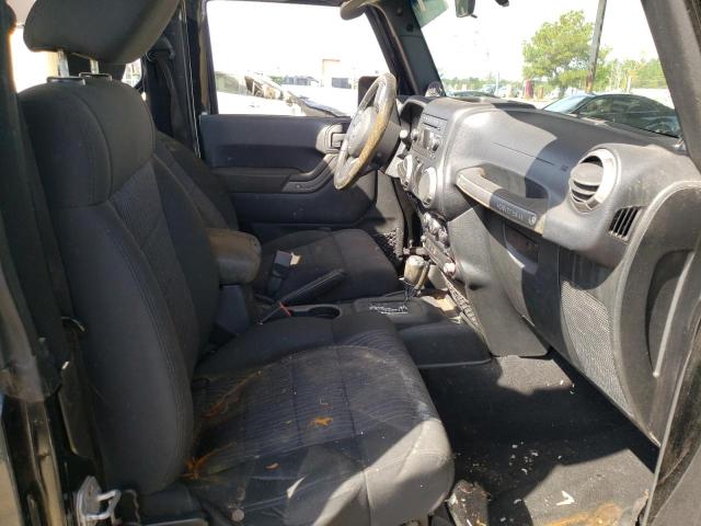 1C4AJWAG4CL280234 - 2012 JEEP WRANGLER S BLACK photo 5