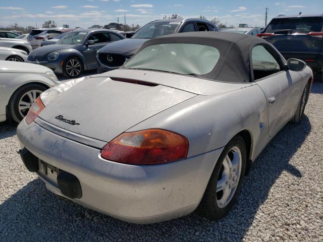 WP0CA2988WU620157 - 1998 PORSCHE BOXSTER SILVER photo 4