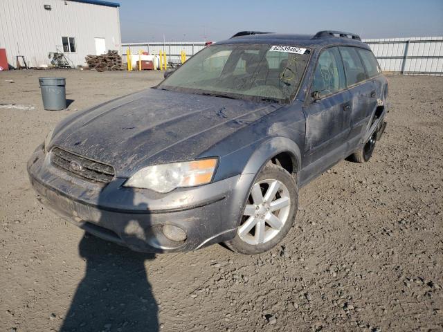 4S4BP61C867361729 - 2006 SUBARU LEGACY OUT BLUE photo 2