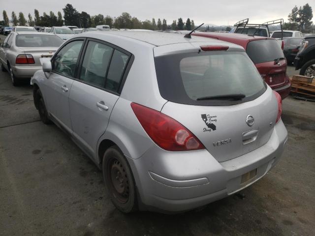 3N1BC13EX7L415405 - 2007 NISSAN VERSA S SILVER photo 3