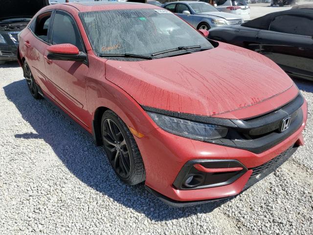 SHHFK7H93MU207648 - 2021 HONDA CIVIC SPOR RED photo 1